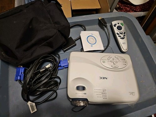 Nec lt20 projector with carry - nec,